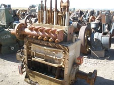 115 GPM @ 2015 psi, Ajax #T-150-M, Triplex Pump, Vert., 5" stroke, 2.5" plunger, 4" suction, 3" discharge