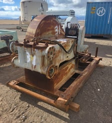 118 GPM @ 2355 psi, Gardner Denver #(TDE)GD-180T, Pump, 5" stroke, 2.5" plungers, 4" suction, 2" discharge