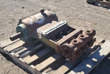 77 GPM @ 1100 psi, Gaso #3364, Triplex Pump, 3" stroke, 2.25" plungers, 2.5" suction, 2" discharge, 55 HP