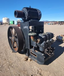258 GPM @ 715 psi, Gaso #3582-L, Triplex Pump, 5" stroke, 3.75" plungers, 6" suction, 3" discharge, 119 HP