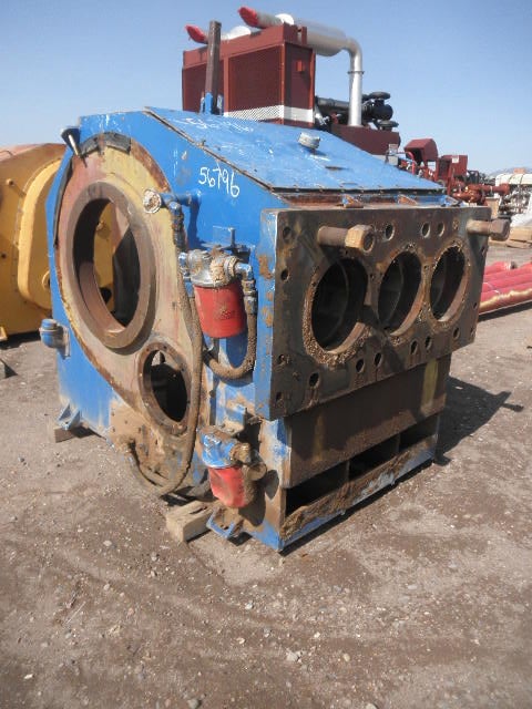 OPI #700HDL, Triplex Production Pump Power End Only, 8" stroke, 700 HP, 150 RPM