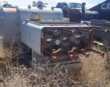 Oilwell #336-P, Triplex Production Pump Power Frame Only, 122 GPM @ 2040 psi, 6" stroke, 160 HP, 320 RPM