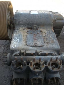 122/176 GPM @ 2037/1415 psi, Oilwell #36-P, Triplex Pump, 6" stroke, 2.5"/3" plungers, 3" suction, 2"