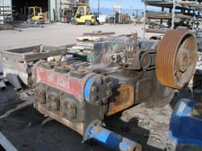 152 GPM @ 3080 psi, Oilwell #B-338, Triplex Pump, 8" stroke, 2.88" plungers, 6" suction, 3" discharge, 300