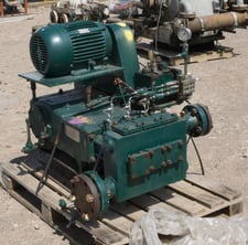 40 GPM, Union #TD-30, Triplex Production Pump, 2.75" stroke, 2" plungers, 3" suction, 2" discharge, 30 HP