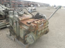 133 GPM @ 1475 psi, Union #TX-125, Triplex Production Pump, 5" stroke, 2.94" plungers, 4" suction, 2"