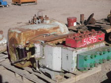 40/78 GPM @ 5000/3018 psi, Union #TX-150, Triplex Production Pump, 5" stroke, 1.63"/2.25" plungers, 3"