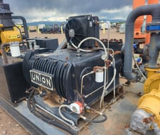 142 GPM @ 2104 psi, Union #TX-200, Triplex Pump, skid mounted, 2.75" plungers, 4" suction, 3" discharge, 200