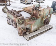 45 GPM @ 1200 psi, Union #TX-90, Triplex Production Pump, 4" stroke, 2.31" plungers, 4" suction, 2"