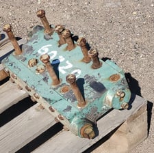 Water Blasting Fluid End Only, steel fluid end