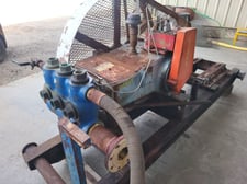 Wheatley #HP-100M, Triplex Pump, 4.5" stroke, 2.5" plungers, 4" suction, 2" discharge, 100 HP, 500 RPM