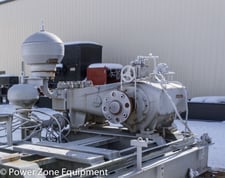 59 GPM @ 8040 psi, Wheatley #T7340H, Triplex Production Pump, 7.13" stroke, 1.75" plungers, 4" suction, 2.5"