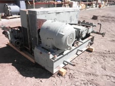 54 GPM @ 955 psi, Worthington #2-1/4x3-KCA, Triplex Production Pump, 3" stroke, 2.25" plungers, 3" suction