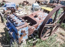 49 GPM @ 1209 psi, Worthington #KCF, Triplex Pump, 1.5" plungers, 3" suction, 2" discharge, 40 HP, 400 RPM