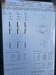 25000/33000/41000/46000 kVA, 138000/79670 GRDY Primary, 13800 Delta Secondary, Federal Pioneer Substation