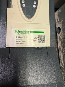 60 HP RPM Schneider Electric ATV71HD45N4 ALTIVAR 71, 45 KW, new
