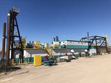 Inland Vessel cutter suction dredge, 5' operating depth, 200 HP hydraulic cutter, Cat 3408