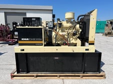 40 KW Kohler #R0ZJ61, diesel generator set, 120/240 Volts, 975 hours, John Deere 4039DF engine, 1994