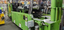 600 Ton, 80 oz., Engel #ES4550/600-AH-CC100-A03, horizontal plastic injection molders, 36.02" x 33.86" tie
