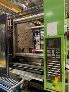 750 Ton, 264 oz., Engel #ES-10000/750WP, horizontal plastic injection molders, 45" x 45" tie bar spacing, 1998