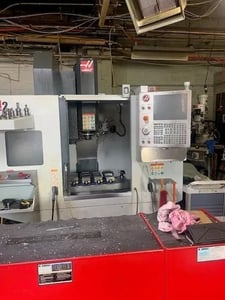 Haas #DT-2, CNC vertical machining center, 20 automatic tool changer, 28" X, 16" Y, 15.5" Z, 15000 RPM, BT30