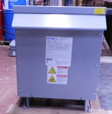 15 KVA 480 Delta Primary, 208/120 Secondary, Eaton V48M28T1516 transformer, 3R DT-3, 1 yr warranty