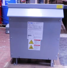 15 KVA 480 Delta Primary, 208/120 Secondary, Eaton V48M28T1516 transformer, 3R DT-3, 1 yr warranty