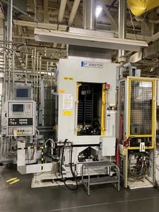 49" stroke, Forst #RISH6.3x1000x320, CNC vertical broach with Siemens Sinumerik controls, 2006