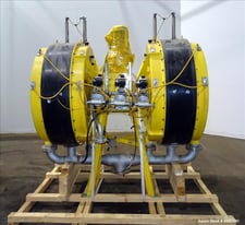 Prime Solution #RFP48D, (2) Channel Rotary Disc / Fan Filter, 37.64 sq.ft., average throughput 260-1320 lb.