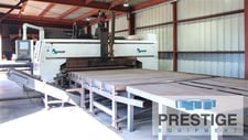 Ficep #Tipo-G25LG, 100" max. cutting width, 20 HP drill w/8 ATC, XPR300 plasma, oxy, Ficep Pegaso CNC, 2017
