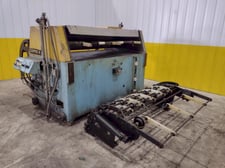 60" Perfecto #SWFESC62, servo feeder, S/N 207046