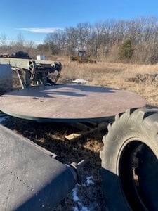 Unknown 10' Turn Table With Electric Drive