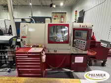 Ganesh #Cyclone-32CS, 7-Axis dual spindle turn/mill center, Mitsubishi Syntec Control, 2006