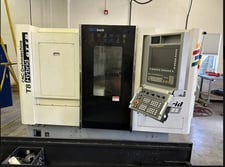 Quick-Tech #T8 Hybrid 9-Axis CNC lathe, Fanuc 0iTF, 19.6" swing, 11.81" swing over cross slide, 2.5" bar, 2016