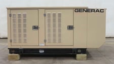 40 KW Generac #SG040, Natural gas / propane generator set, 120/240 Volts, 1-phase, 151 hours, 61 HP @ 1800