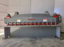 1/4" x 12' Cincinnati #1812, mechanical shear, 18" throat, motorized Back Gauge, 220 V., 3-phase