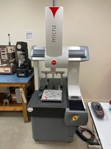 Leitz, Hexagon #Micra-040503, coordinate measuring machine, 16.7" X, 19.7" Y, 11.8" Z, probe rack, fixture