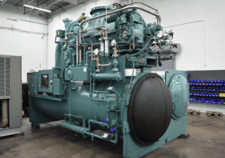 1500 Ton, York #YSTPRSK2, Centrifugal Steam Chiller, water cooled, 460 V., R-134A, 2014