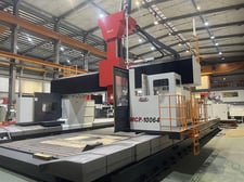 Awea #MCP-10064, CNC moving bridge type multi-face machining center, 394" X Travel, 252.1" Y Travel, 63" Z