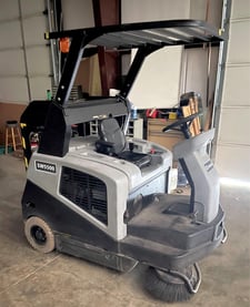 Advance #SW5500, ride-on sweeper, 46" pathway, 65" dump height, 2018