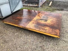 4000 lb. Econo #4SL48-40, 72" x 96" lift table, 9" low height