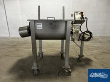 5.3 cu.ft. Scott Turbon dual shaft paddle Mixer, Stainless Steel, 40 gallon, serial# 35671