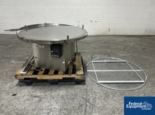 48" CLI #TTS-48, Accumulation Table, Stainless Steel, 48" diameter, with controls, 115 volts, serial# 14719112