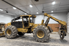 Tigercat #630B, skidder, motor exchanged a year ago, 80% tires, no leaks, winch, grapple, 2000