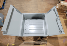 Hoffman #A404014DCT, Electrical Enclosure Lockable 3R Rainproof 40" x 40" x 14"