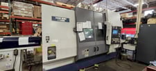 Mori Seiki #ZT-2500Y, CNC lathe, 26" swing, 8" chuck, 3" bar, 51.2" centers, twin spindle, sub spindle, chip