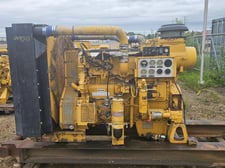 525 HP Caterpillar #3406-E, Industrial Engine, diesel fuel, 14.6L displacement, 2100 RPM, 14356 hours