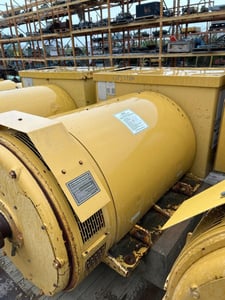 1025 KW, 1200 RPM, Caterpillar #3512, Generator End, 3 phase, 6-wire, 1464 kVA, 600 V
