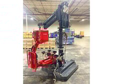 375 lb. Dalmec #PEC-375, Material Lift/Manipulator, 360 deg. Rotation, 2014