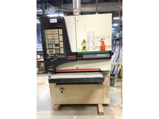 42" SCM #Sandya-7-RCS, Wide Belt Sander, 2-Head, 6.25" diameter Roll, 43" x 75"/85" Abrasive Belt, 14.5-30